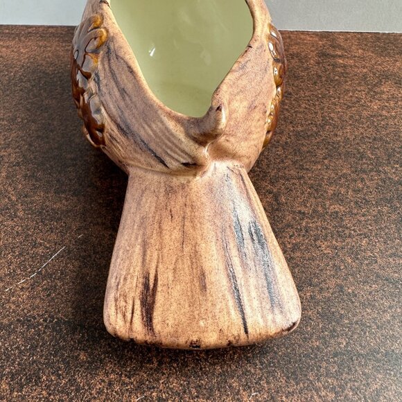 Mid Century Ceramic Bird Planter 8 Inch - Picture 7 of 10